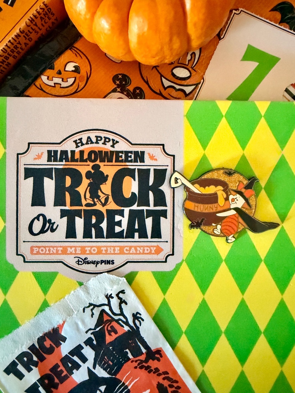 Disney Halloween Countdown Calendar Glitter - Piglet